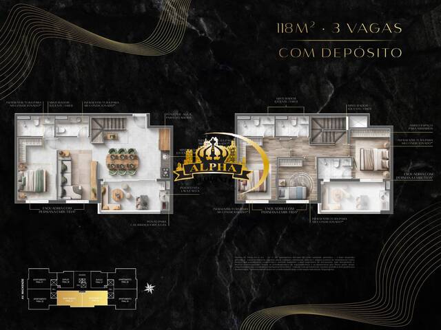 #AP854 - Apartamento para Venda em Barueri - SP