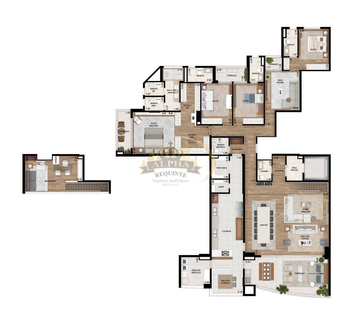 Apartamento, 4 quartos, 336 m² - Foto 28