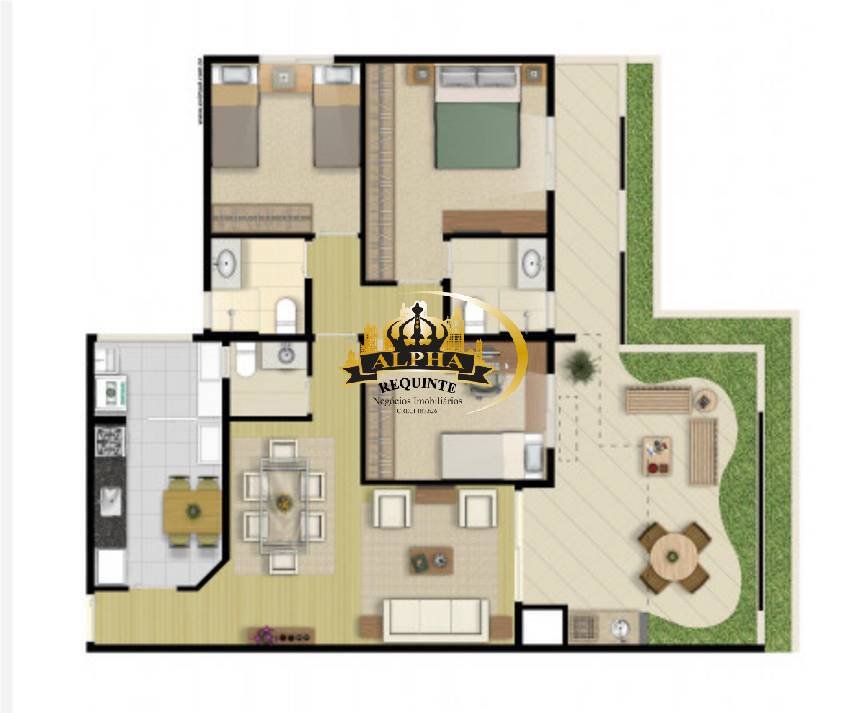 Apartamento, 3 quartos, 119 m² - Foto 15