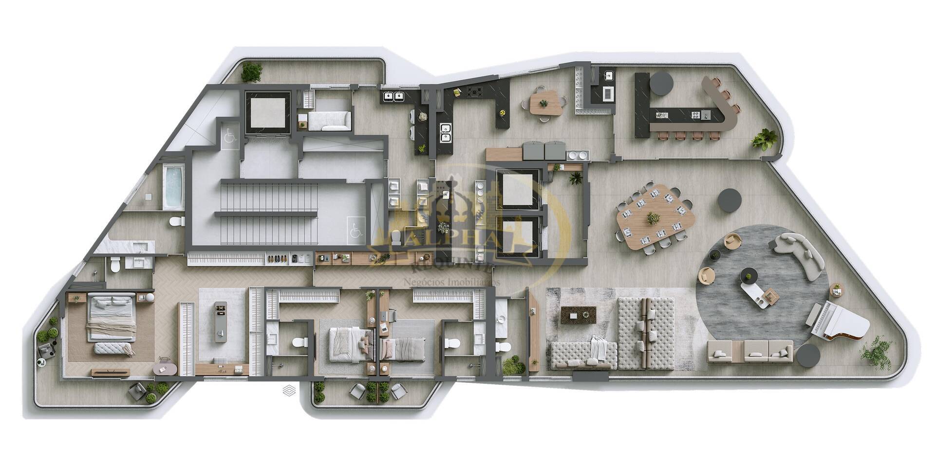 Apartamento, 4 quartos, 365 m² - Foto 5