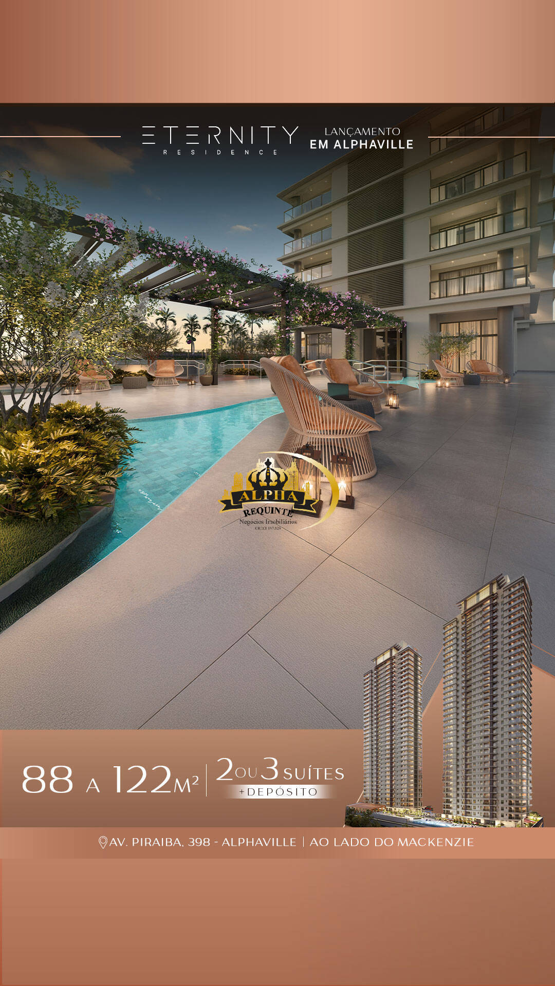 Apartamento, 3 quartos, 122 m² - Foto 3